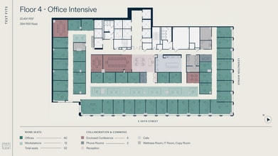 560 Lexington Ave, New York, NY à louer Plan d’étage- Image 1 de 3