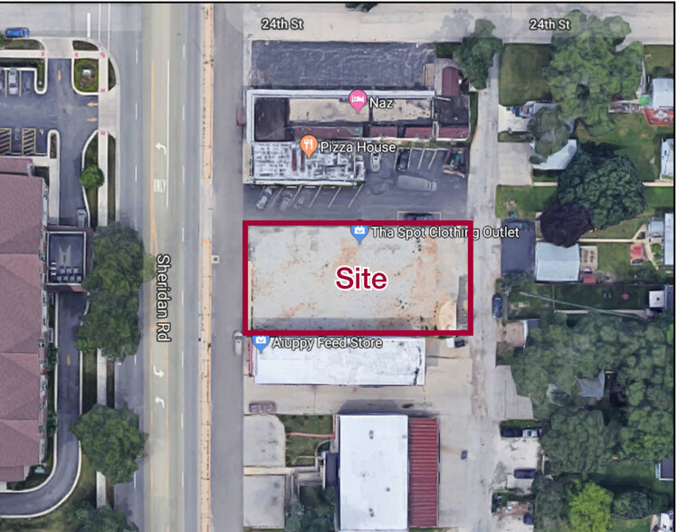 2417-2421 Sheridan Rd, Zion, IL for sale - Building Photo - Image 1 of 6