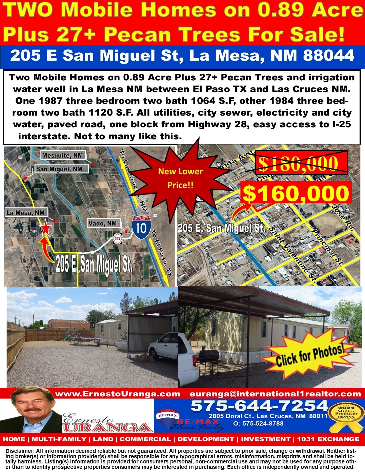 205 San Miguel st, La Mesa, NM for sale Primary Photo- Image 1 of 11