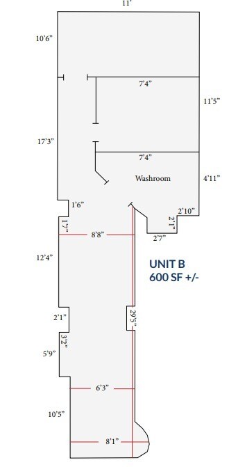 149 Brock St, Kingston, ON à louer Plan d’étage- Image 1 de 9