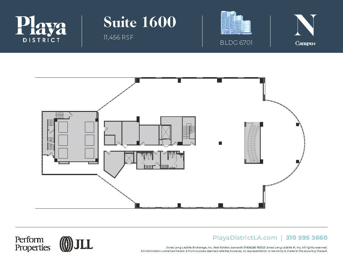 6100 Center Dr, Los Angeles, CA for lease Floor Plan- Image 1 of 1
