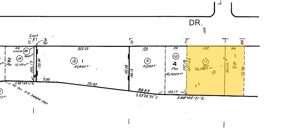 12660 Riverside Dr, Valley Village, CA for lease - Plat Map - Image 2 of 28