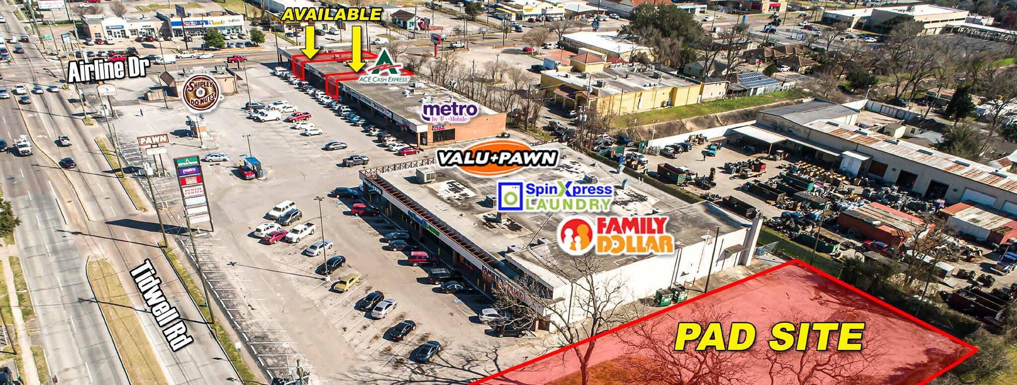910-940 E Tidwell Rd, Houston, TX for lease Building Photo- Image 1 of 4