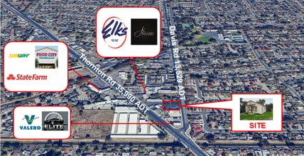 8811 Davis Rd, Stockton, CA - AÉRIEN  Vue de la carte