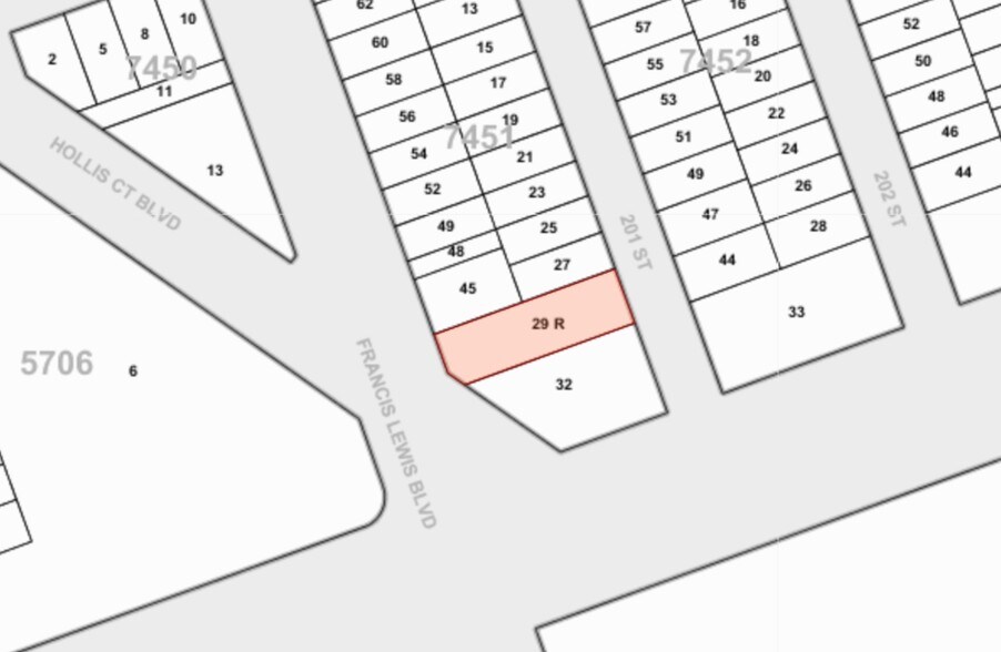 5847 Francis Lewis Blvd, Oakland Gardens, NY à louer - Plan cadastral - Image 2 de 28