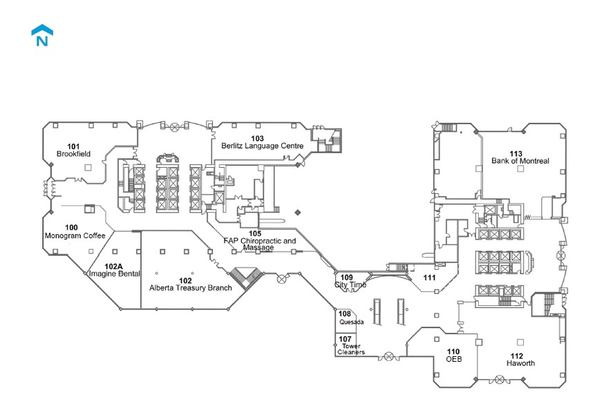 425 1st St SW, Calgary, AB à louer - Plan de site - Image 3 de 3