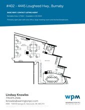 4445 Lougheed Hwy, Burnaby, BC for lease Site Plan- Image 1 of 1