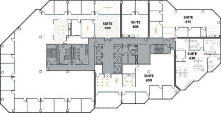 18100 Von Karman Ave, Irvine, CA à louer Plan d’étage- Image 1 de 2