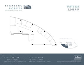301 Perimeter Ctr N, Atlanta, GA for lease Floor Plan- Image 1 of 2