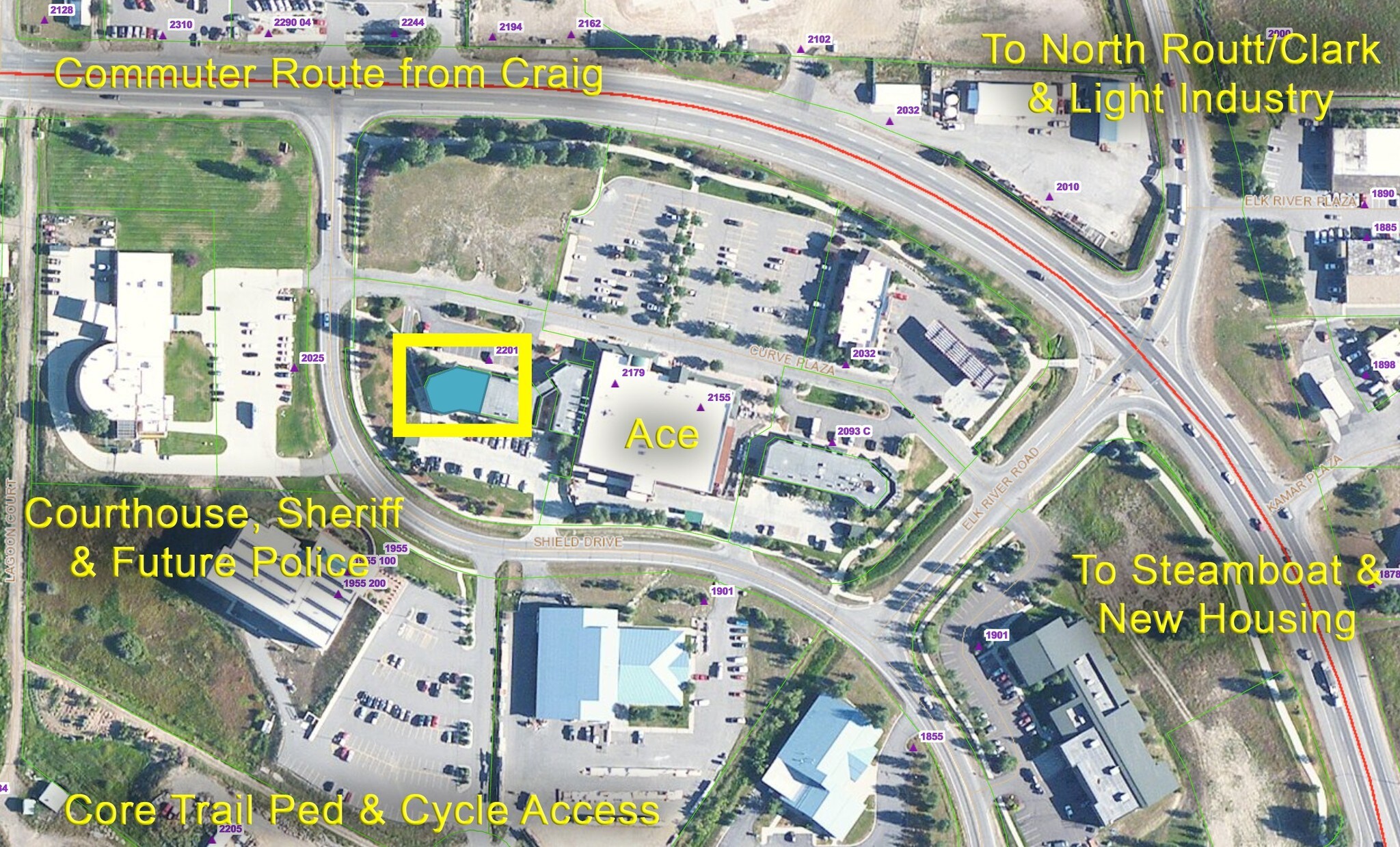 2201 Curve Plz, Steamboat Springs, CO for lease Building Photo- Image 1 of 2