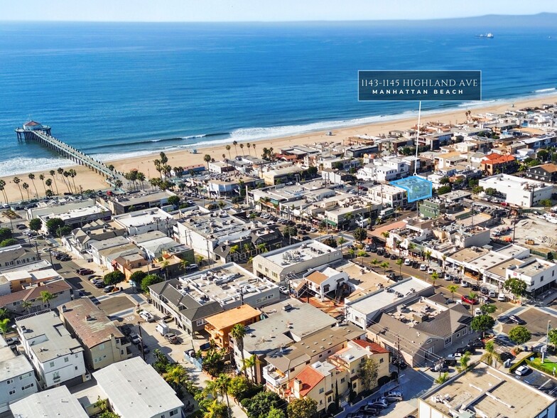 1145 Highland Ave, Manhattan Beach, CA for lease - Aerial - Image 3 of 5