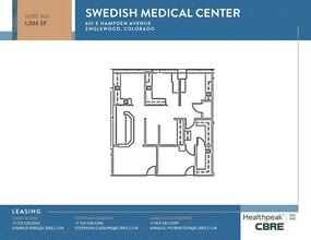 701 E Hampden Ave, Englewood, CO for lease Floor Plan- Image 1 of 1