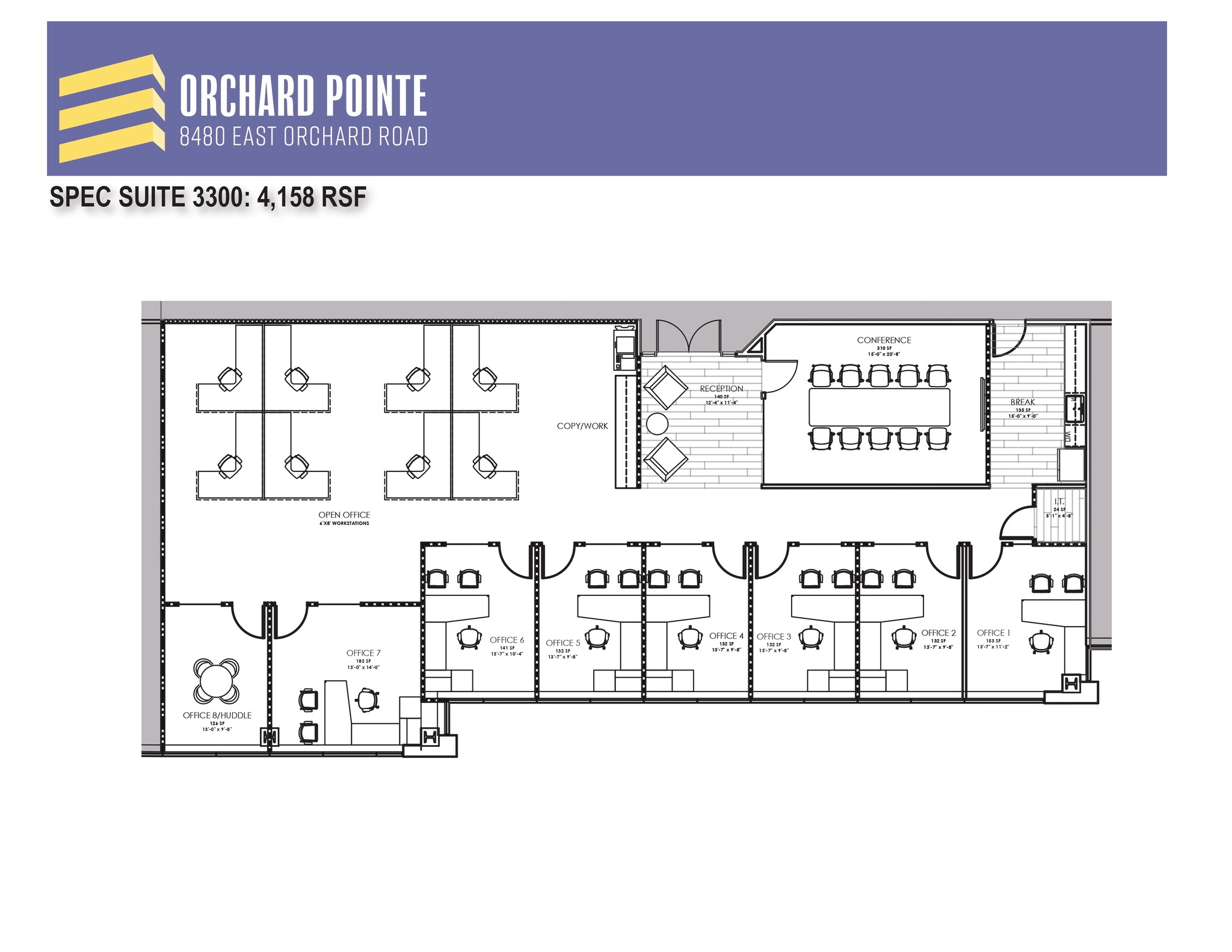 8480 E Orchard Rd, Greenwood Village, CO for lease Floor Plan- Image 1 of 1