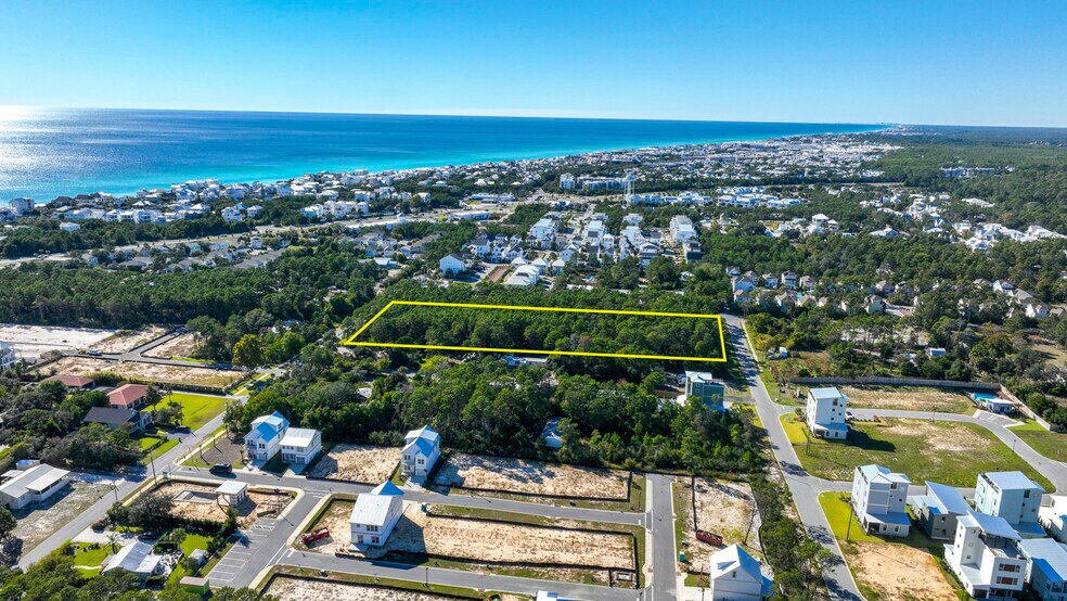 N Orange St, Inlet Beach, FL à vendre - Aérien - Image 2 de 15