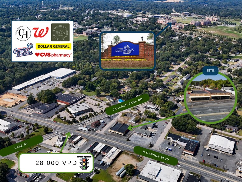 655 N Cannon Blvd, Kannapolis, NC à vendre - Photo du bâtiment - Image 2 de 21