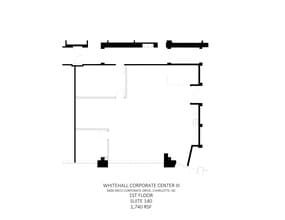 3600 Arco Corporate Dr, Charlotte, NC for lease Site Plan- Image 1 of 2