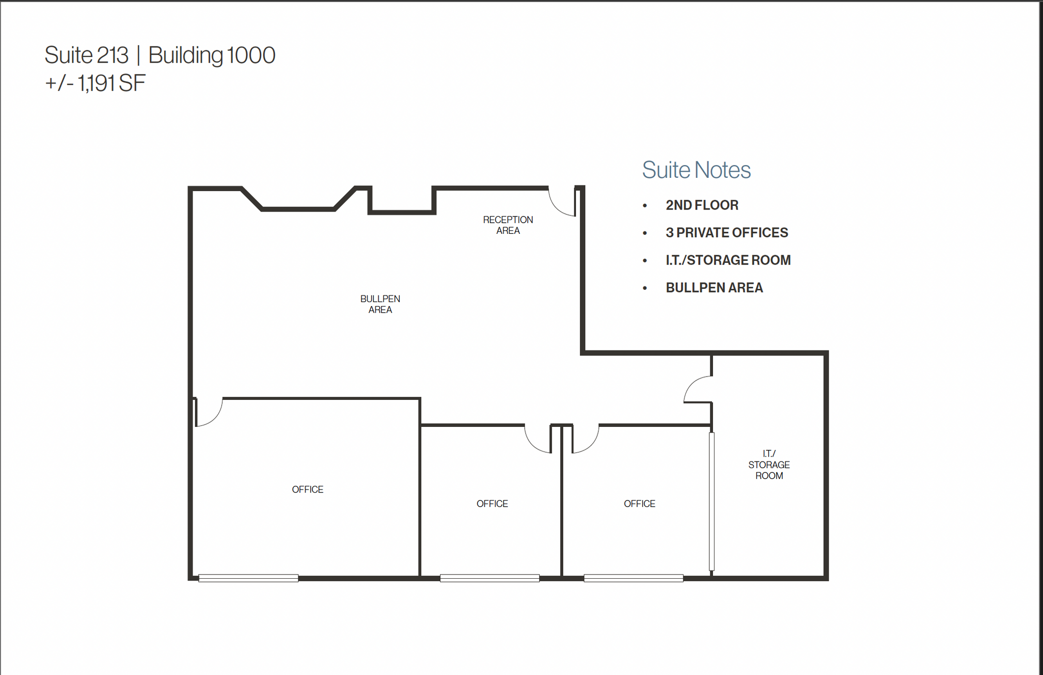 1000 E William St, Carson City, NV à louer Plan d’étage- Image 1 de 1