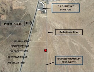 Plus de détails pour Outlet Center Dr, Barstow, CA - Terrain à vendre