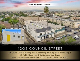 More details for 4203 Council st, Los Angeles, CA - Multifamily for Sale