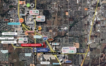 S 28th St, Rogers, AR - Aerial map view