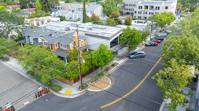 580 College Ave, Palo Alto, CA - AÉRIEN  Vue de la carte