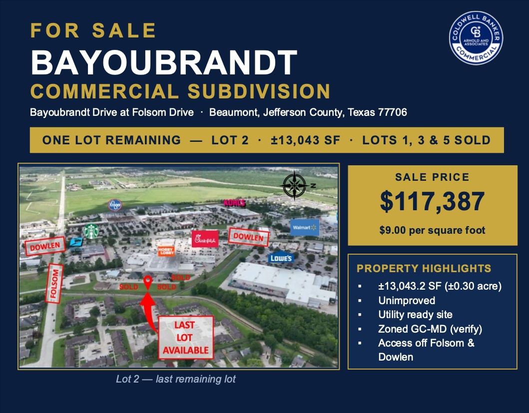 2 Bayou Brandt, Beaumont, TX for sale Building Photo- Image 1 of 2