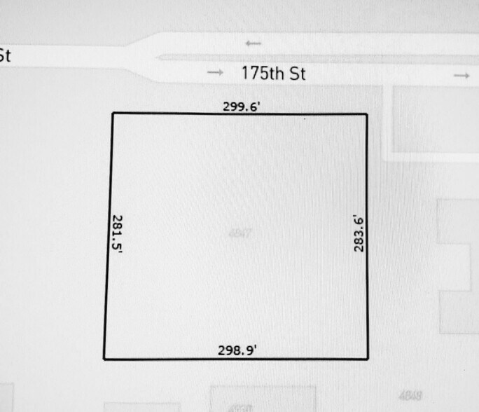 4847 W 175th St, Country Club Hills, IL à vendre - Plan cadastral - Image 2 de 4