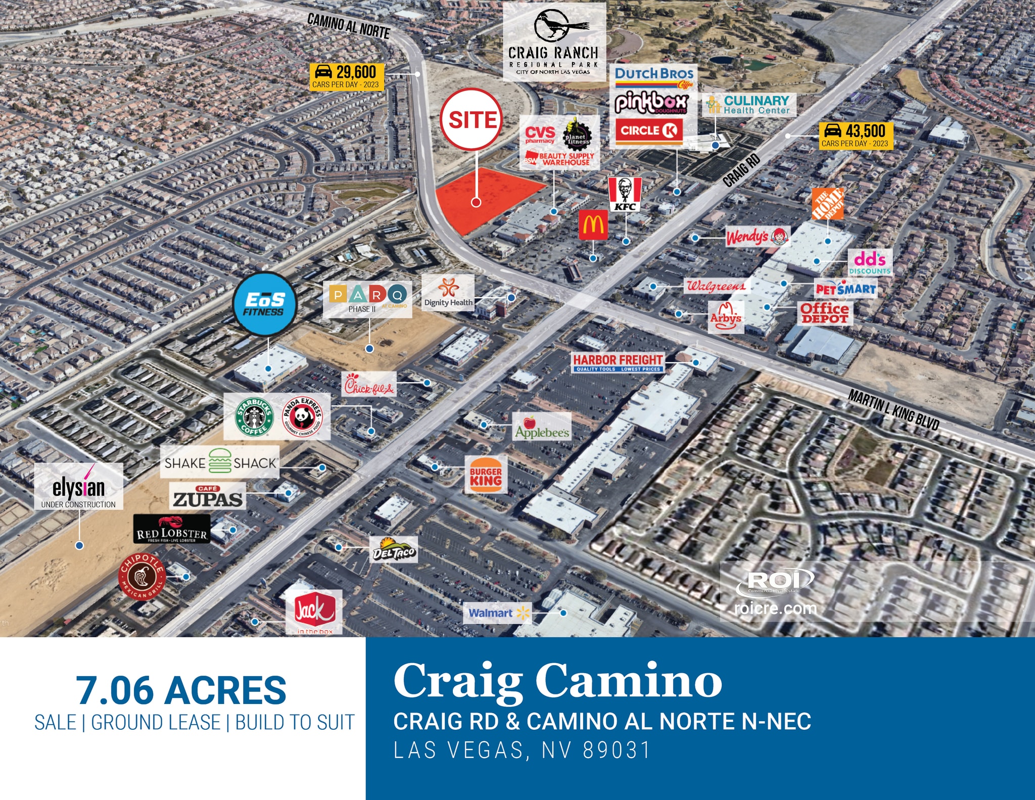 Craig Road & Camino Al Norte, North Las Vegas, NV for sale Building Photo- Image 1 of 9
