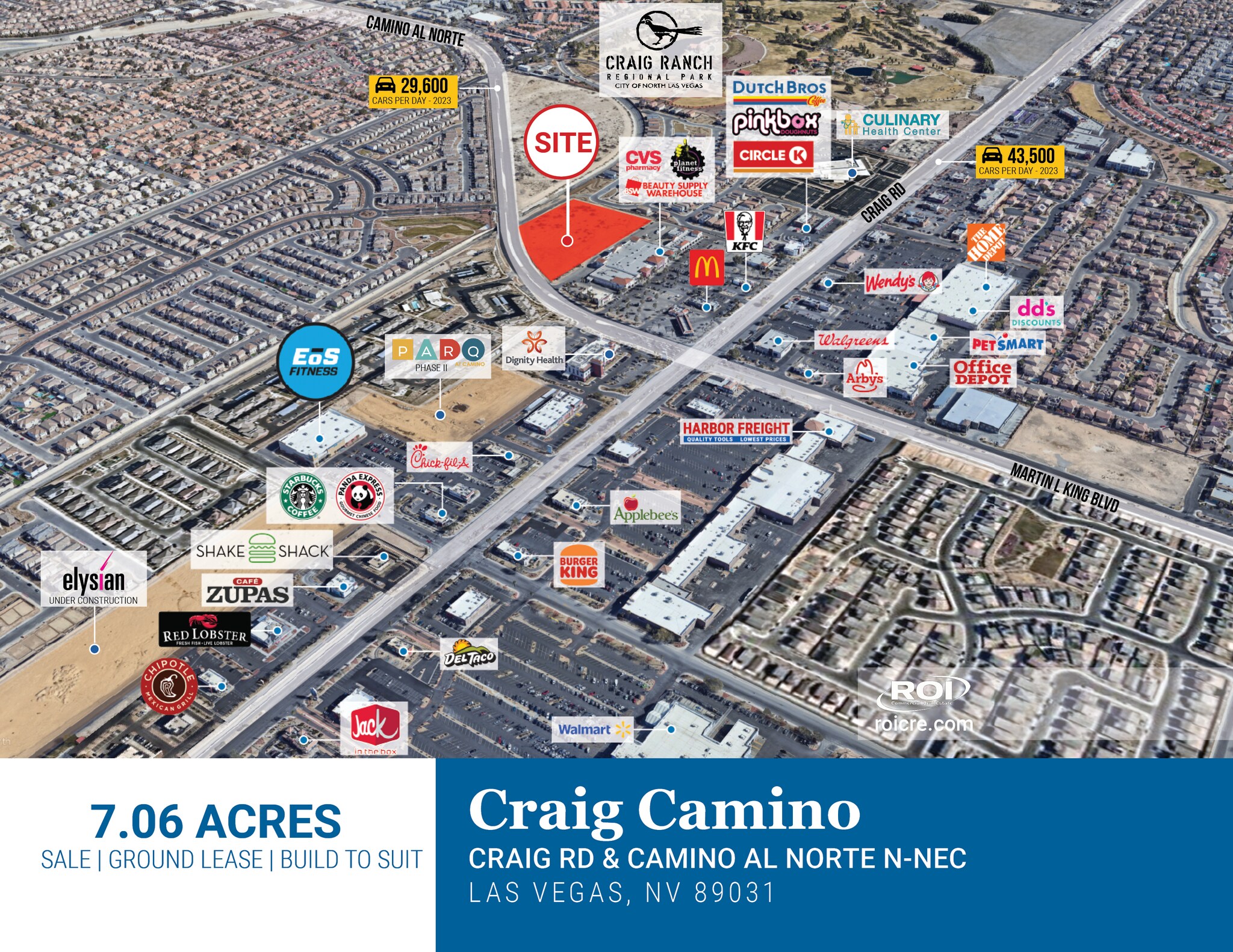Craig Road & Camino Al Norte, North Las Vegas, NV à vendre Photo du bâtiment- Image 1 de 9