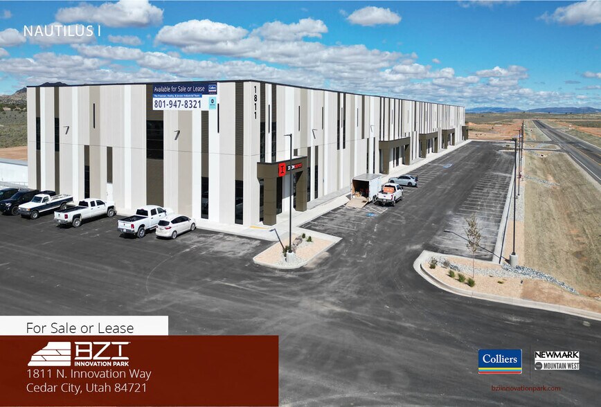 1811 N Innovation Way, Cedar City, UT à vendre - Photo du bâtiment - Image 2 de 3