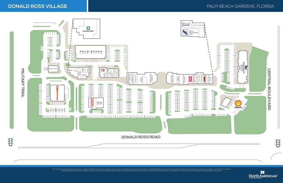 Donald Ross Road and Military Trail, Palm Beach Gardens, FL à vendre - Plan de site - Image 2 de 2