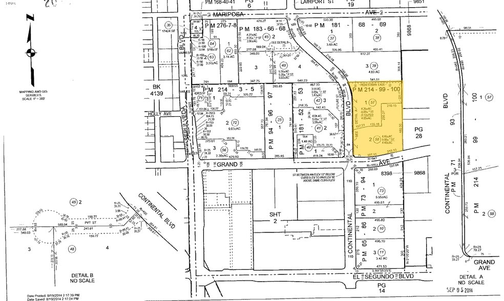 300 Continental Blvd, El Segundo, CA for lease - Plat Map - Image 2 of 16