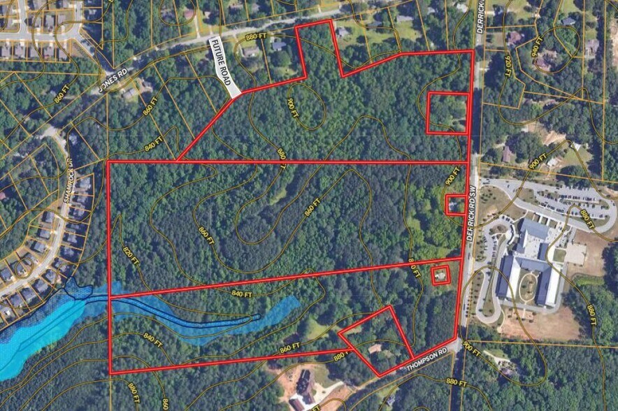 4455 Derrick Rd, Atlanta, GA à vendre - Aérien - Image 3 de 4