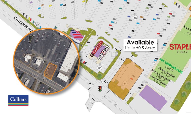 6106 Calhoun Memorial Hwy, Easley, SC à louer - Photo du bâtiment - Image 2 de 6