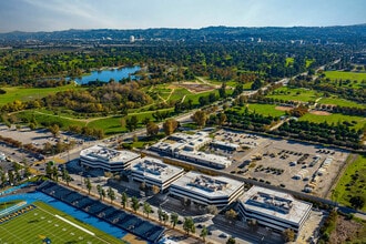 6345 Balboa Blvd, Encino, CA - Aerial map view