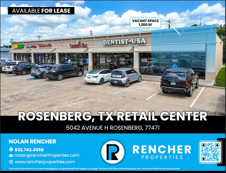 5042 Avenue H, Rosenberg, TX à louer - Photo du bâtiment - Image 2 de 6