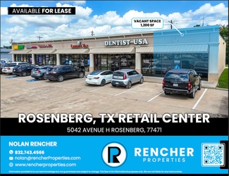 More details for 5042 Avenue H, Rosenberg, TX - Retail for Lease