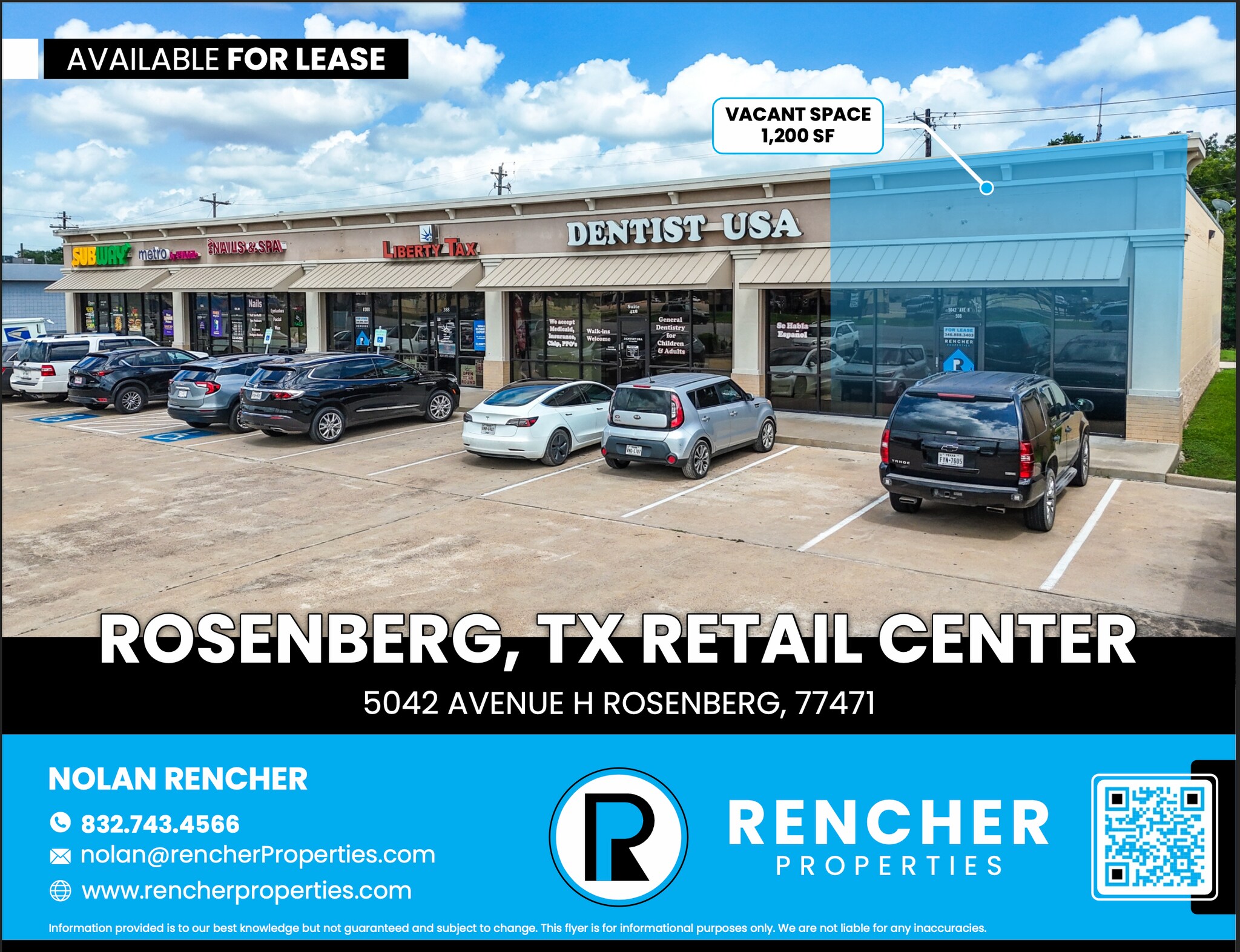 5042 Avenue H, Rosenberg, TX à louer Photo du bâtiment- Image 1 de 7