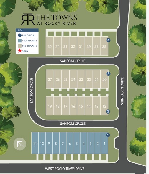 1535 Rocky River W rd, Charlotte, NC à vendre - Photo du bâtiment - Image 3 de 8