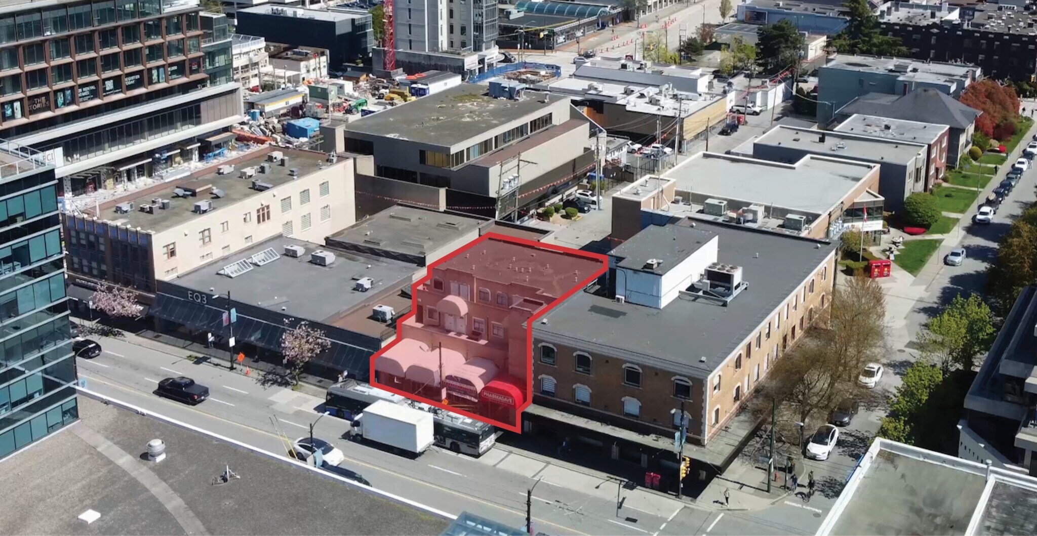2566-2584 Granville St, Vancouver, BC for sale Aerial- Image 1 of 9