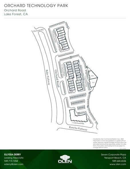1-13 Orchard Rd, Lake Forest, CA for lease - Site Plan - Image 2 of 2