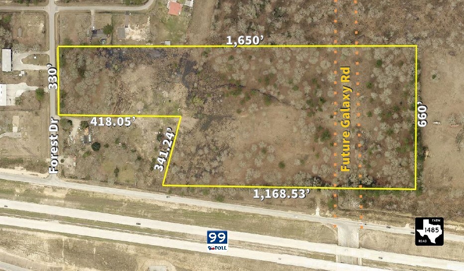 20310 Forest Dr, New Caney, TX for sale - Aerial - Image 2 of 6