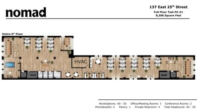 137 E 25th St, New York, NY for lease Interior Photo- Image 1 of 7