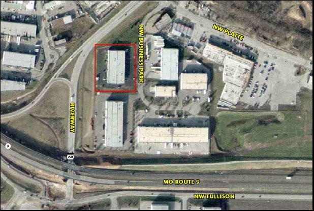 200-230 NW Business Park Ln, Riverside, MO for lease - Aerial - Image 2 of 9