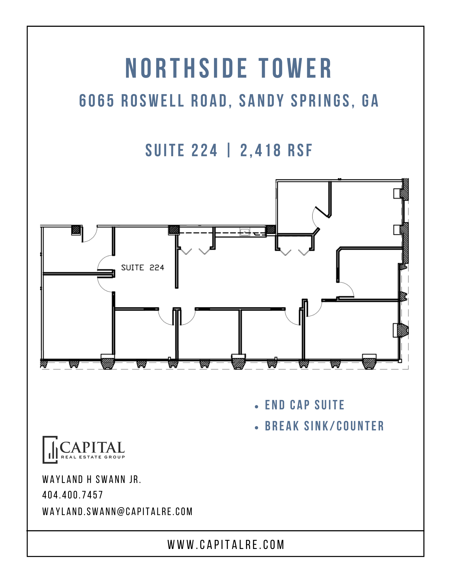 6065 Roswell Rd NE, Atlanta, GA for lease Floor Plan- Image 1 of 1