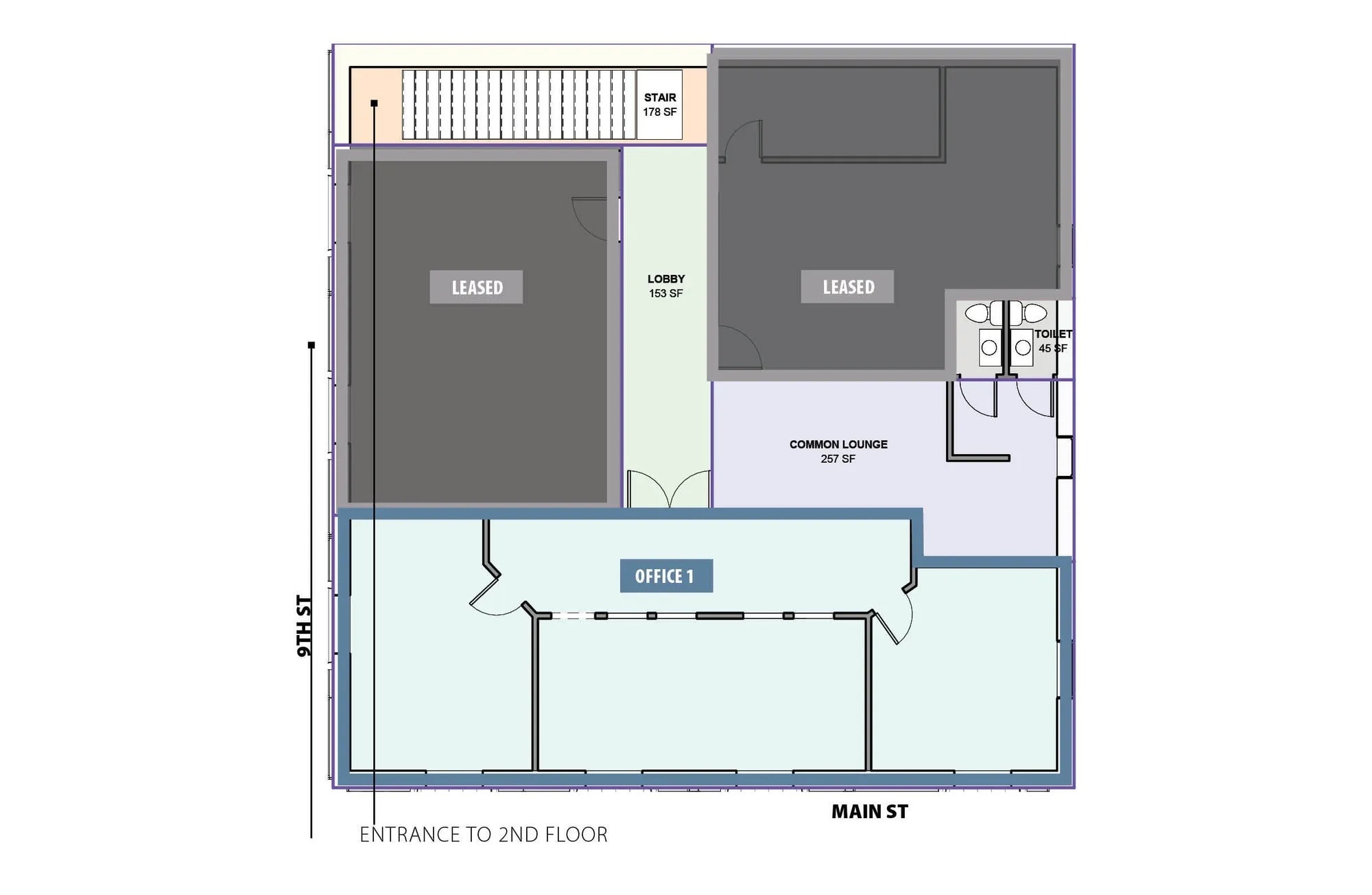 905 Main St, Caldwell, ID for lease Floor Plan- Image 1 of 2