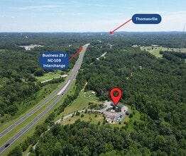 855 N NC Highway 109, Thomasville, NC - AERIAL map view - Image1