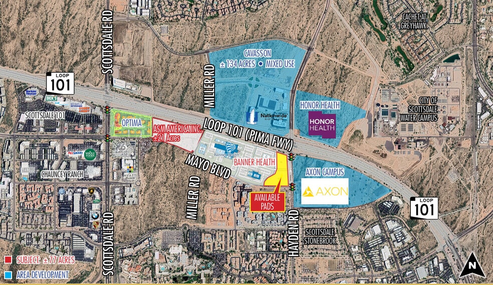 SWC Hayden Rd & Loop 101, Scottsdale, AZ for lease - Primary Photo - Image 1 of 3