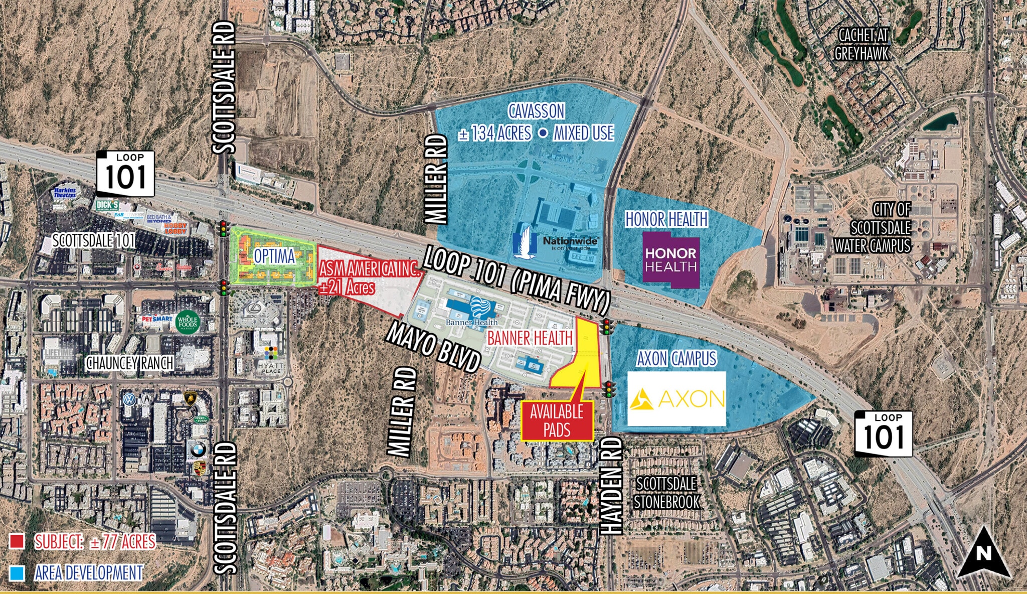 SWC Hayden Rd & Loop 101, Scottsdale, AZ for lease Primary Photo- Image 1 of 4