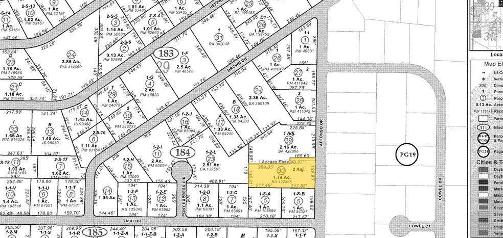 45 Affonso Dr, Carson City, NV for lease - Plat Map - Image 2 of 6